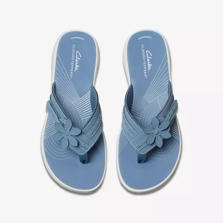 Breeze Opal Denim Cloudsteppers™ Flip-Flops für Damen Breeze Opal Denim Cloudsteppers™ Flip-Flops für Damen