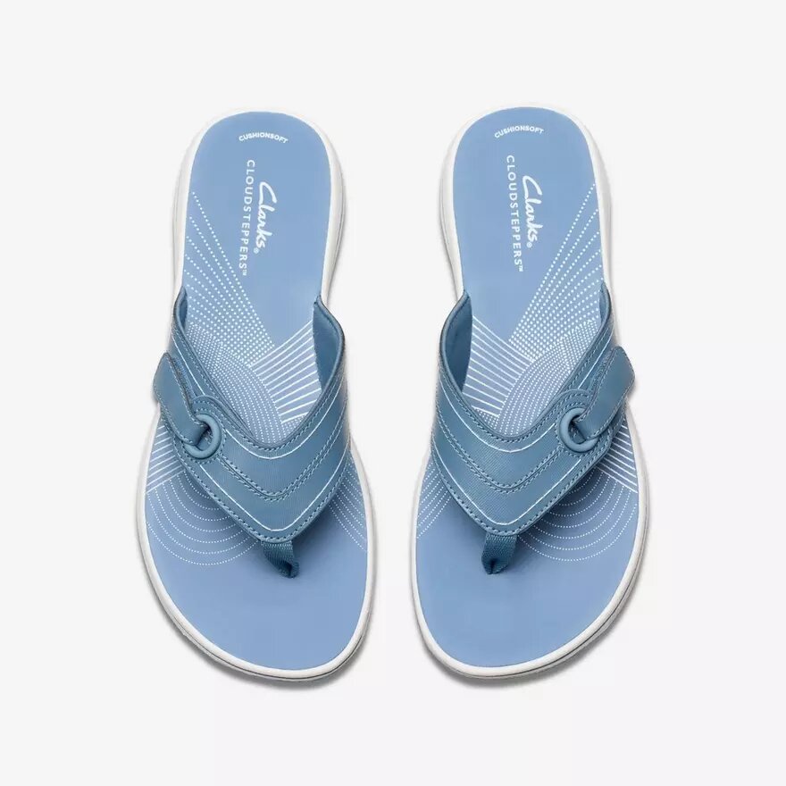 Breeze Reyna Denim Cloudsteppers™ Flip-Flops für Damen Breeze Reyna Denim Cloudsteppers™ Flip-Flops für Damen