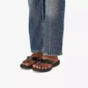 Breeze Reyna Flip-Flops für Damen in Schwarz (Lackleder) von Cloudsteppers™ Breeze Reyna Flip-Flops für Damen in Schwarz (Lackleder) von Cloudsteppers™