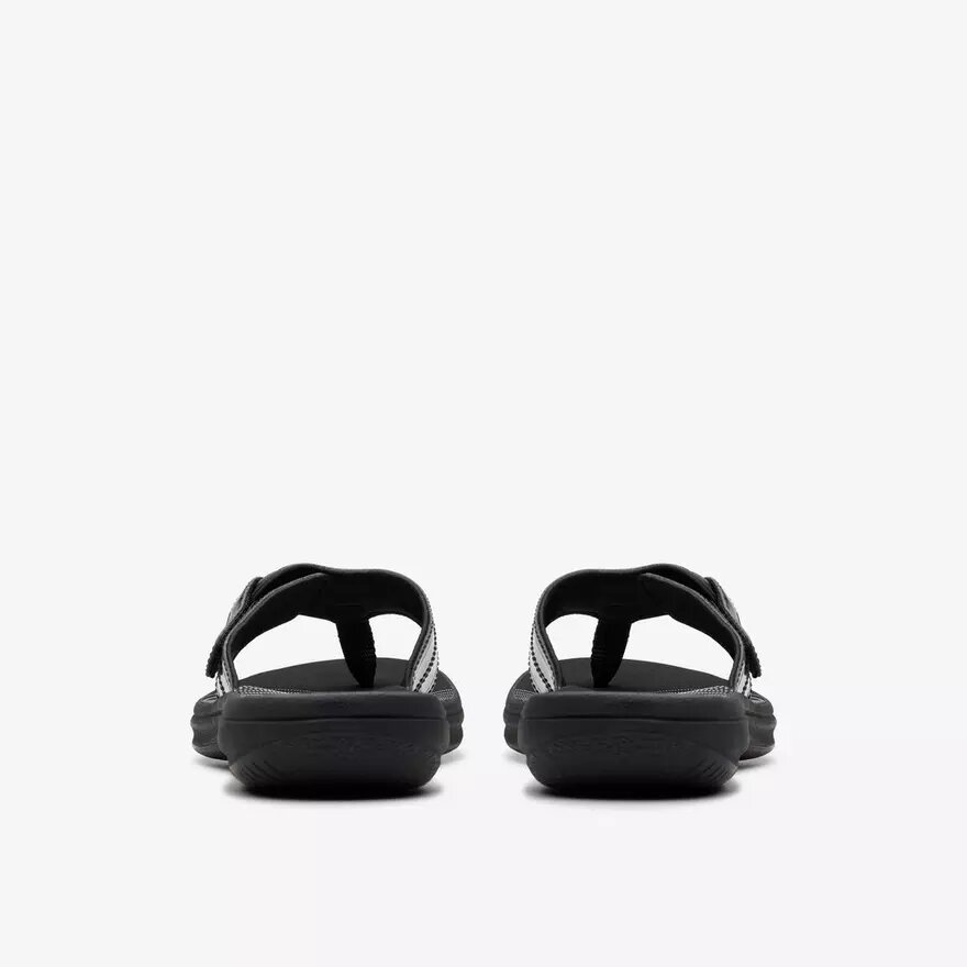 Breeze Reyna Flip-Flops für Damen in Schwarz (Lackleder) von Cloudsteppers™ Breeze Reyna Flip-Flops für Damen in Schwarz (Lackleder) von Cloudsteppers™