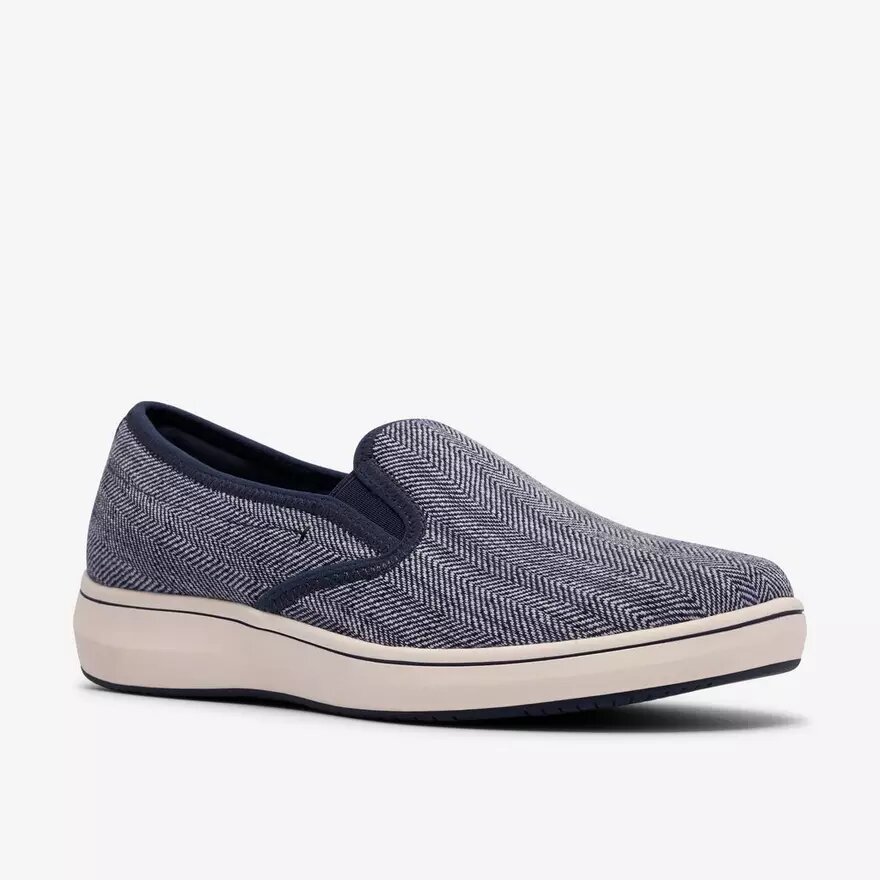 Breeze Sky Zoe Slip-Ons für Damen aus Canvas in Marineblau Breeze Sky Zoe Slip-Ons für Damen aus Canvas in Marineblau