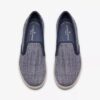 Breeze Sky Zoe Slip-Ons für Damen aus Canvas in Marineblau Breeze Sky Zoe Slip-Ons für Damen aus Canvas in Marineblau