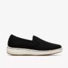 Breeze Sky Zoe Slip-Ons für Damen aus schwarzem Canvas Breeze Sky Zoe Slip-Ons für Damen aus schwarzem Canvas