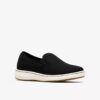 Breeze Sky Zoe Slip-Ons für Damen aus schwarzem Canvas Breeze Sky Zoe Slip-Ons für Damen aus schwarzem Canvas