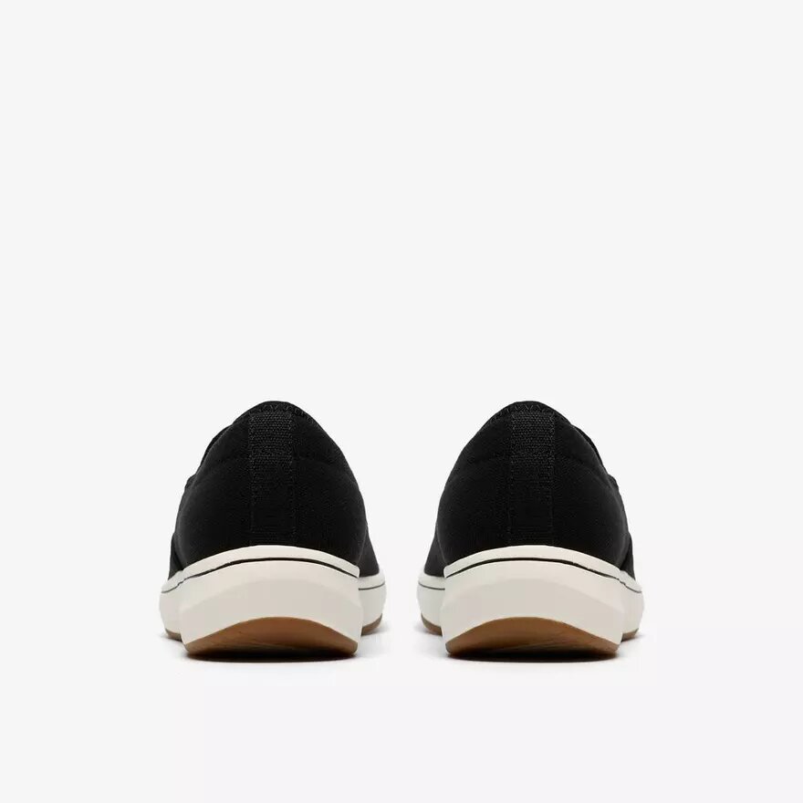 Breeze Sky Zoe Slip-Ons für Damen aus schwarzem Canvas Breeze Sky Zoe Slip-Ons für Damen aus schwarzem Canvas