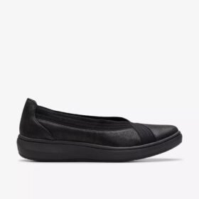 Breezesky Air Slip-Ons für Damen, schwarz, Textil
