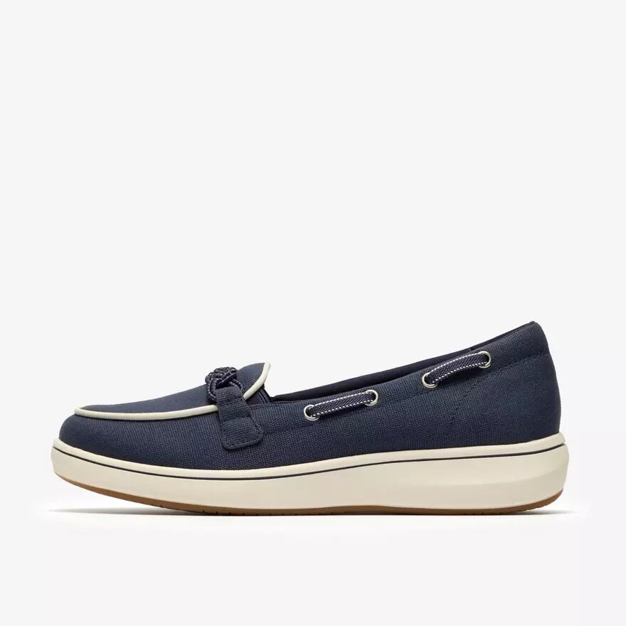 Breezesky Bay Loafer für Damen aus Canvas in Marineblau Breezesky Bay Loafer für Damen aus Canvas in Marineblau
