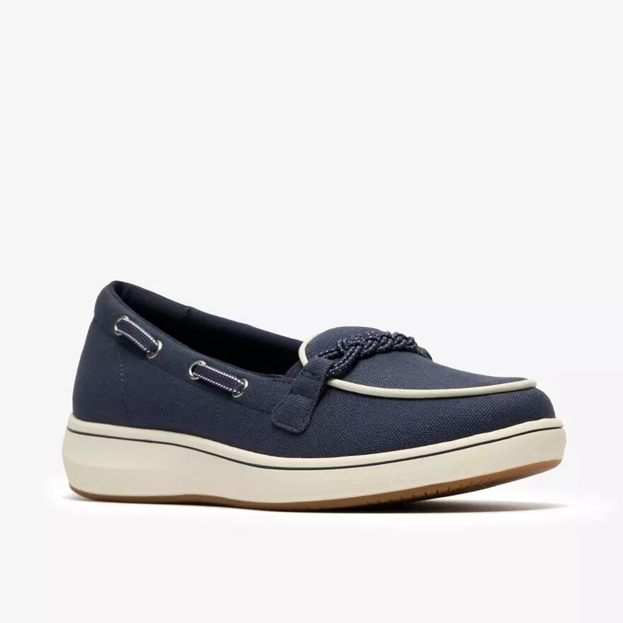 Breezesky Bay Loafer für Damen aus Canvas in Marineblau Breezesky Bay Loafer für Damen aus Canvas in Marineblau