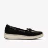 Breezesky Bay – Schwarze Canvas-Loafer für Damen Breezesky Bay – Schwarze Canvas-Loafer für Damen