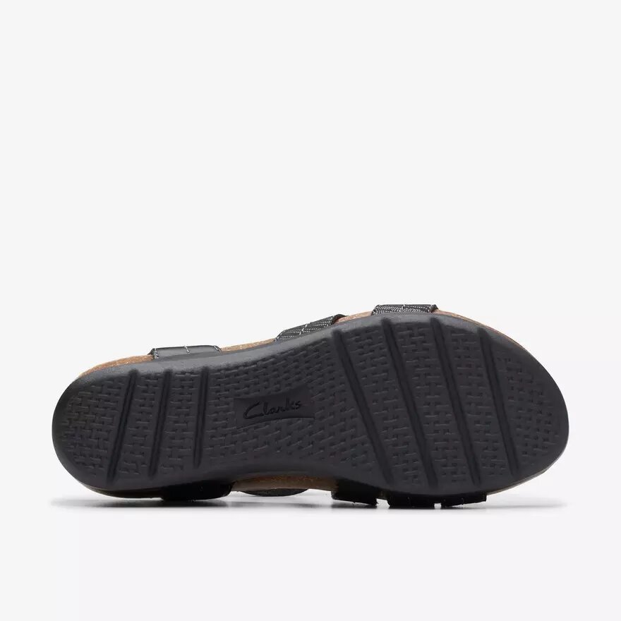 Calenne Clara Keilabsatz-Sandalen für Damen in Schwarz Calenne Clara Keilabsatz-Sandalen für Damen in Schwarz