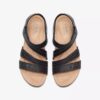 Calenne Clara Keilabsatz-Sandalen für Damen in Schwarz Calenne Clara Keilabsatz-Sandalen für Damen in Schwarz