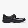 Carleigh Jane Spangenschuhe aus schwarzem Leder für Damen Carleigh Jane Spangenschuhe aus schwarzem Leder für Damen