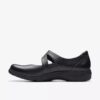 Carleigh Jane Spangenschuhe aus schwarzem Leder für Damen Carleigh Jane Spangenschuhe aus schwarzem Leder für Damen
