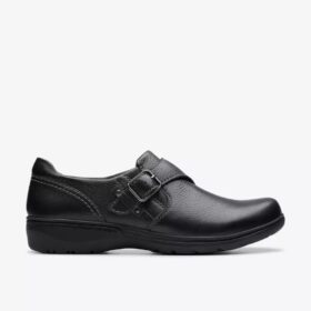 Carleigh Jazz Damenschuhe aus schwarzem Leder