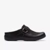 Carleigh Viola Clogs & Pantoletten für Damen aus schwarzem Nubuk Carleigh Viola Clogs & Pantoletten für Damen aus schwarzem Nubuk