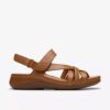 Cecily Strap – Beigefarbene Riemchensandalen für Damen Cecily Strap – Beigefarbene Riemchensandalen für Damen