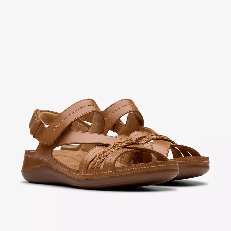Cecily Strap – Beigefarbene Riemchensandalen für Damen Cecily Strap – Beigefarbene Riemchensandalen für Damen