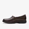 Certina Ease Damen-Slip-Ons aus dunkelbraunem Leder Certina Ease Damen-Slip-Ons aus dunkelbraunem Leder