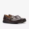 Certina Ease Damen-Slip-Ons aus dunkelbraunem Leder Certina Ease Damen-Slip-Ons aus dunkelbraunem Leder