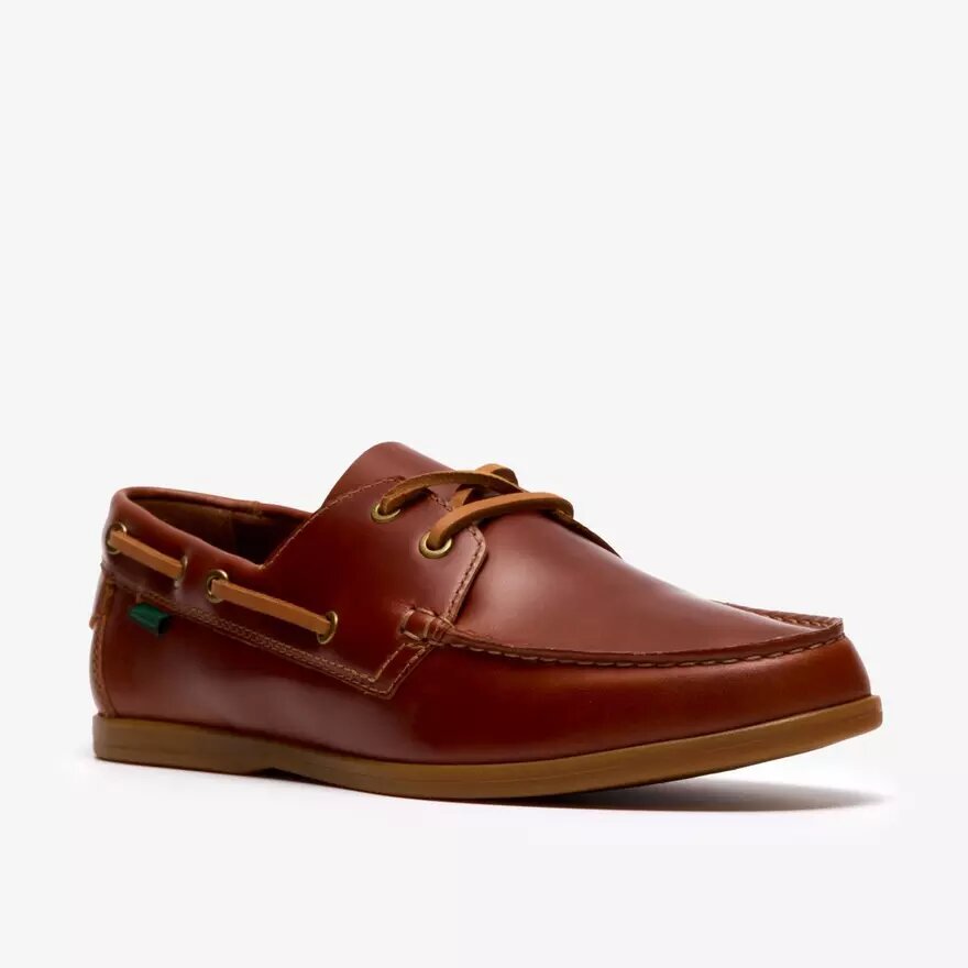 Charmouth Lace Herren-Bootsschuhe aus hellbraunem Leder Charmouth Lace Herren-Bootsschuhe aus hellbraunem Leder