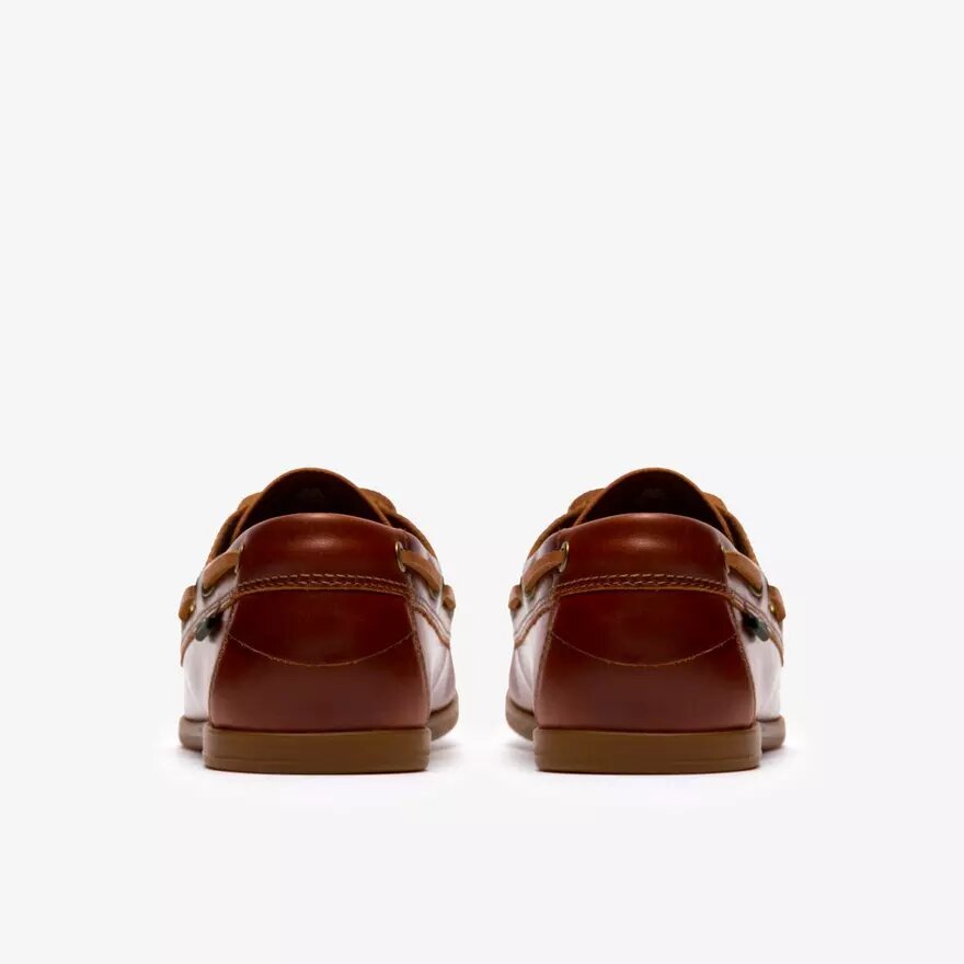 Charmouth Lace Herren-Bootsschuhe aus hellbraunem Leder Charmouth Lace Herren-Bootsschuhe aus hellbraunem Leder