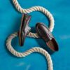 Charmouth Schnür-Bootsschuhe für Herren aus braunem Leder Charmouth Schnür-Bootsschuhe für Herren aus braunem Leder