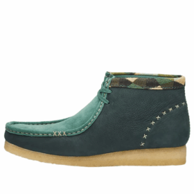 Clarks x END. Wallabee-Stiefel „Artisan Craft – Grün“ 26172494
