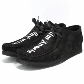 Clarks x Palm Angels Wallabee aus Wildleder „Schwarz“ 26156815
