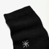 Cloud Steppers 3er-Pack Crew-Socken. Schwarze Socken