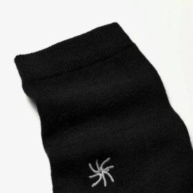 Cloud Steppers 3er-Pack Crew-Socken. Schwarze Socken
