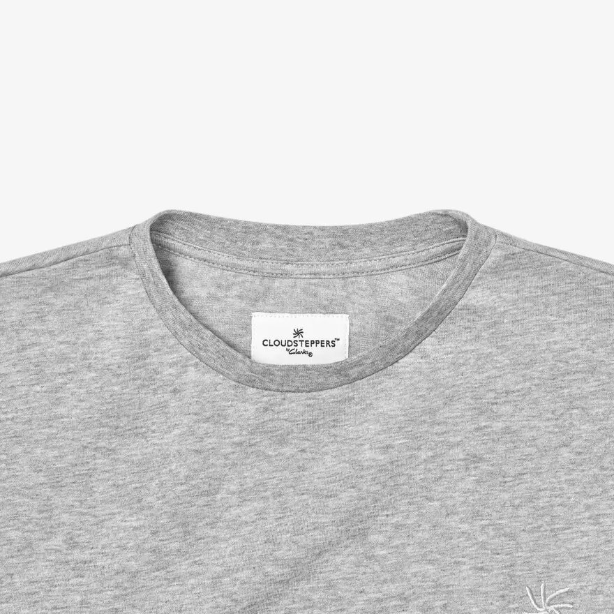 Cloudsteppers Core T-Shirt Grau Cloudsteppers Core T-Shirt Grau