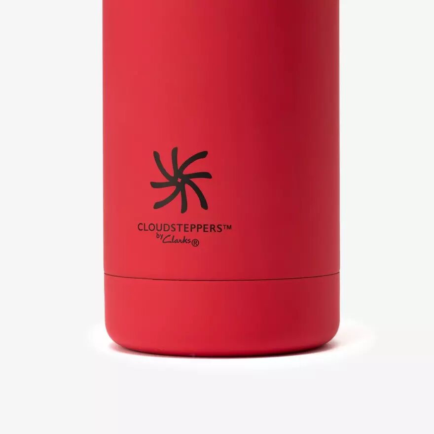Cloudsteppers-Trinkflasche für Damen – rote Trinkflasche Cloudsteppers-Trinkflasche für Damen – rote Trinkflasche