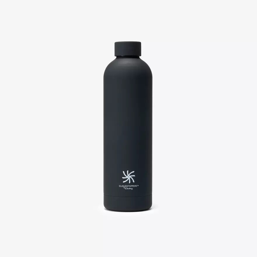 Cloudsteppers-Trinkflasche für Damen, schwarz Cloudsteppers-Trinkflasche für Damen, schwarz