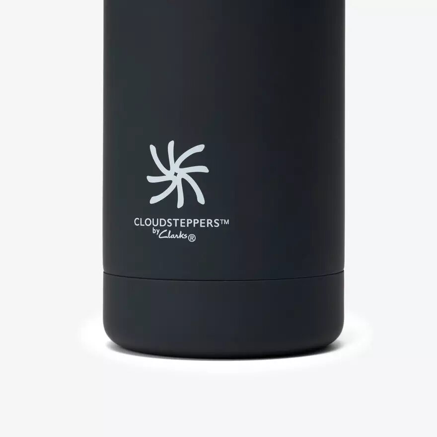 Cloudsteppers-Trinkflasche für Damen, schwarz Cloudsteppers-Trinkflasche für Damen, schwarz