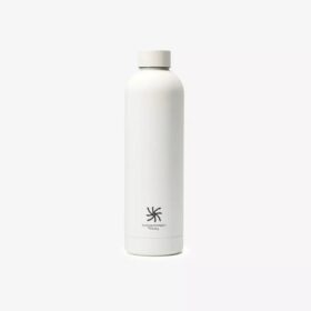 Cloudsteppers-Trinkflasche für Damen, weiß