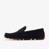 Corsley Bar Herren-Loafer aus marineblauem Wildleder Corsley Bar Herren-Loafer aus marineblauem Wildleder