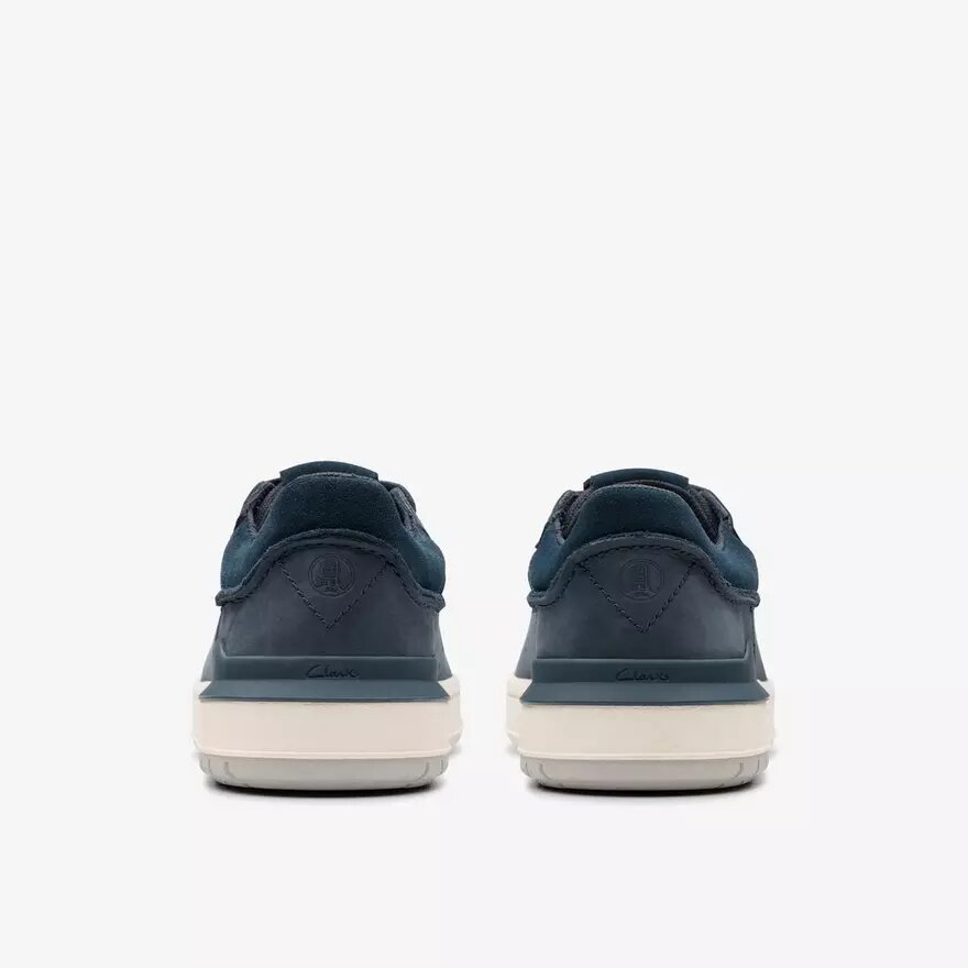 Courtlite 2 Run Herren-Sneaker aus Nubukleder in Marineblau Courtlite 2 Run Herren-Sneaker aus Nubukleder in Marineblau