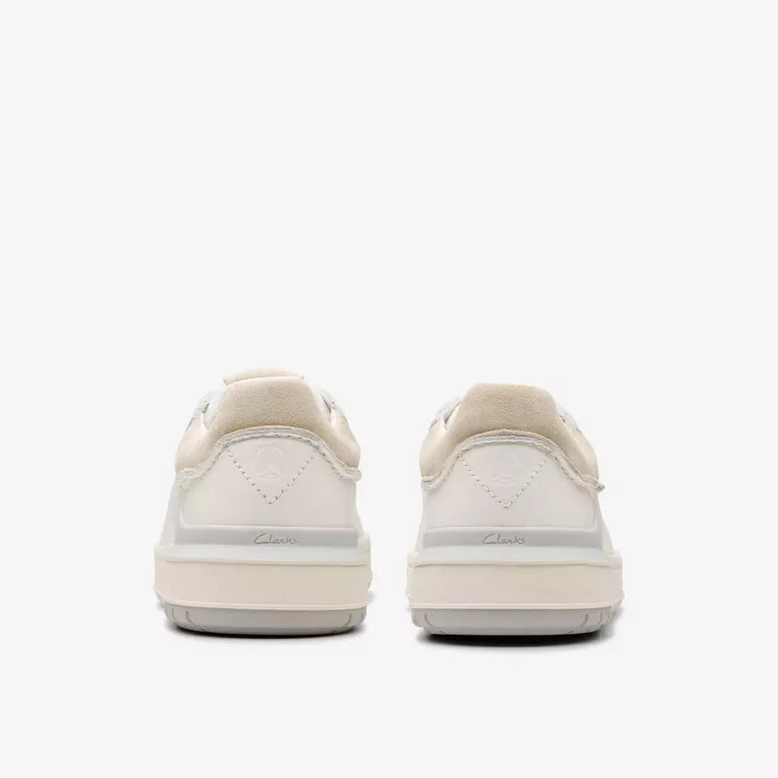 Courtlite 2 Run Herren-Sneaker aus weißem Leder Courtlite 2 Run Herren-Sneaker aus weißem Leder