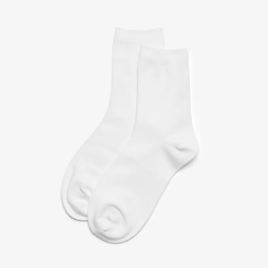 Crew-Socken in Creme Crew-Socken in Creme
