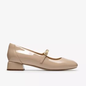 Daiss30 Bar Schuhe für Damen in Beige (Lackleder)