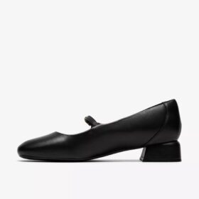 Daiss30 Bar – Schwarze Lederschuhe für Damen