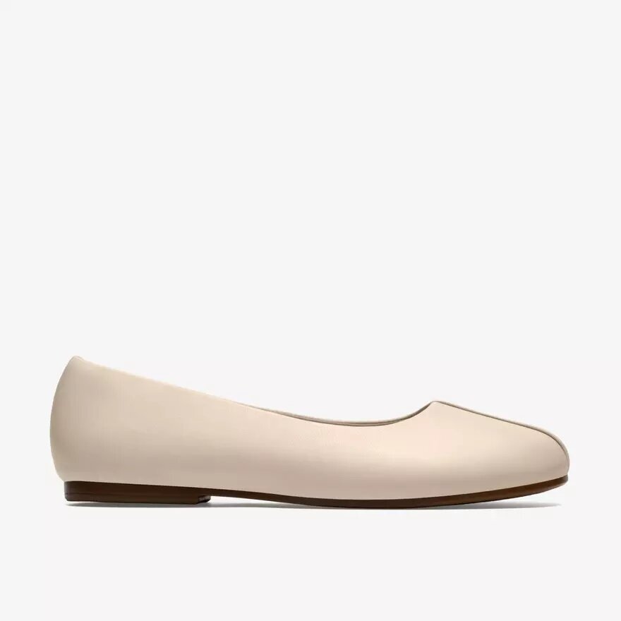 Damen-Ballerinas „Livia Lily“ aus cremefarbenem Leder Damen-Ballerinas „Livia Lily“ aus cremefarbenem Leder