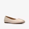 Damen-Ballerinas „Livia Lily“ aus cremefarbenem Leder Damen-Ballerinas „Livia Lily“ aus cremefarbenem Leder
