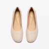 Damen-Ballerinas „Livia Lily“ aus cremefarbenem Leder Damen-Ballerinas „Livia Lily“ aus cremefarbenem Leder