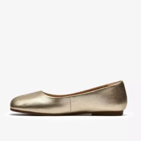 Damen-Ballerinas „Livia Lily“ in Soft Gold