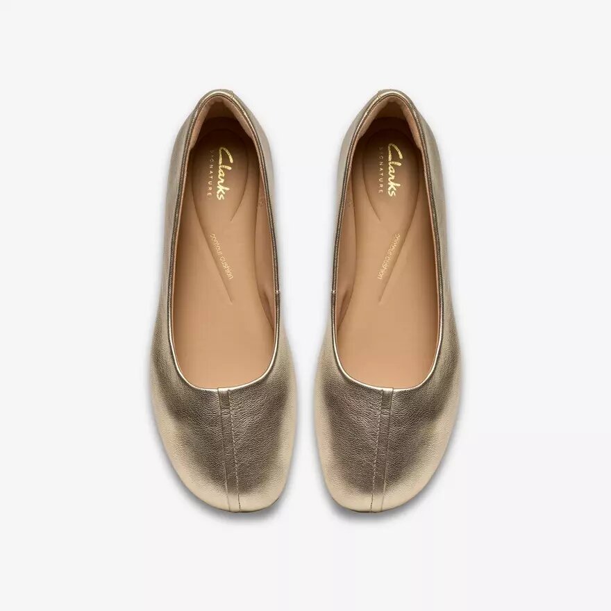 Damen-Ballerinas „Livia Lily“ in Soft Gold Damen-Ballerinas „Livia Lily“ in Soft Gold
