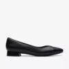 Damen-Ballerinas „Natalyn Wish“ aus schwarzem Leder Damen-Ballerinas „Natalyn Wish“ aus schwarzem Leder