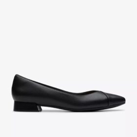 Damen-Ballerinas „Natalyn Wish“ aus schwarzem Leder