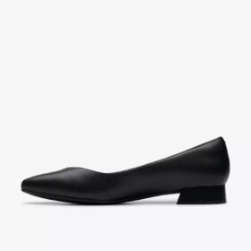 Damen-Ballerinas „Natalyn Wish“ aus schwarzem Leder