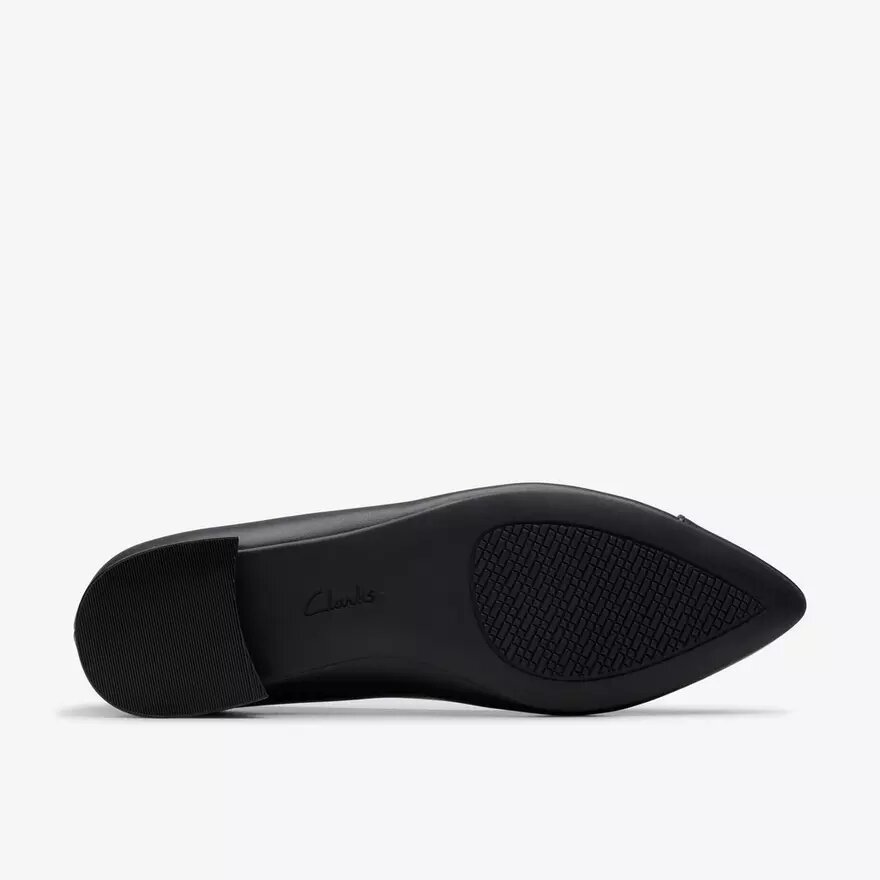 Damen-Ballerinas „Natalyn Wish“ aus schwarzem Leder Damen-Ballerinas „Natalyn Wish“ aus schwarzem Leder
